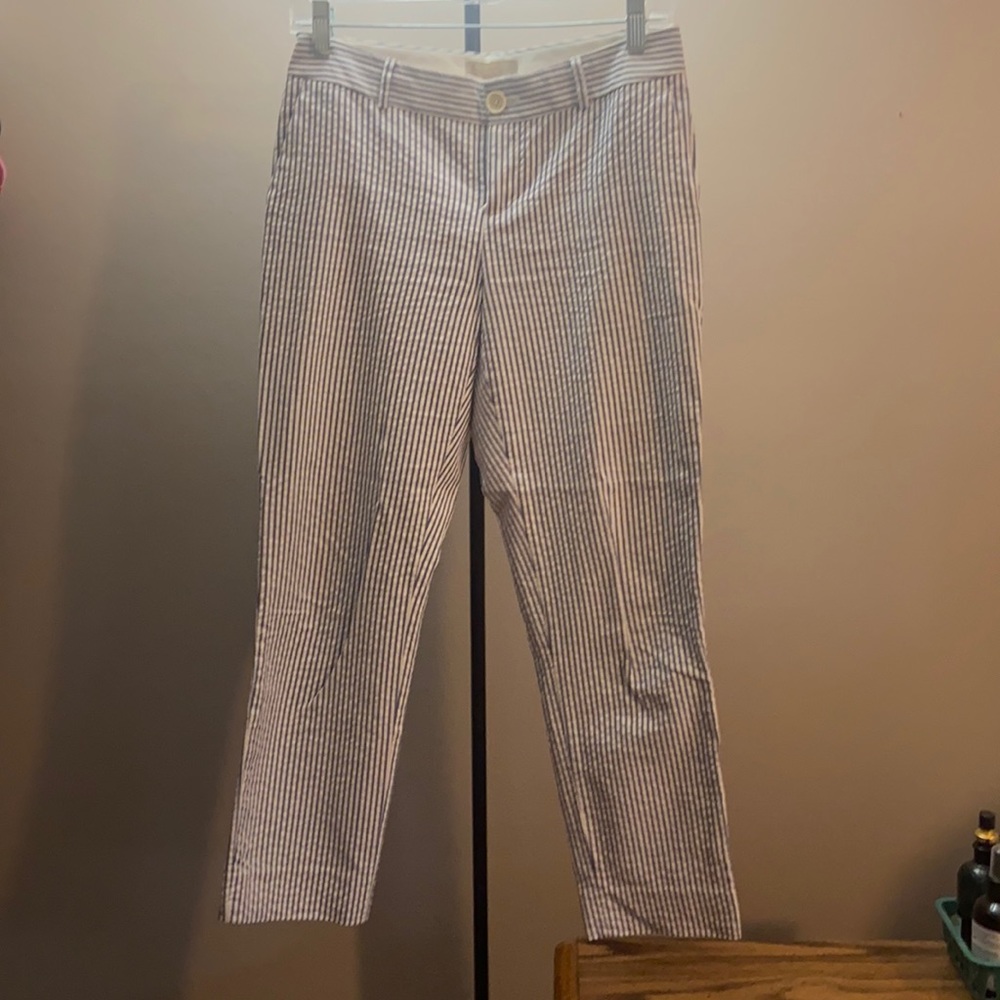 Banana Republic seersucker Martin fit